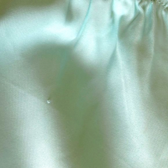 Line and Dot babydoll blue top sleeveless spaghetti straps size Small - Picture 9 of 9